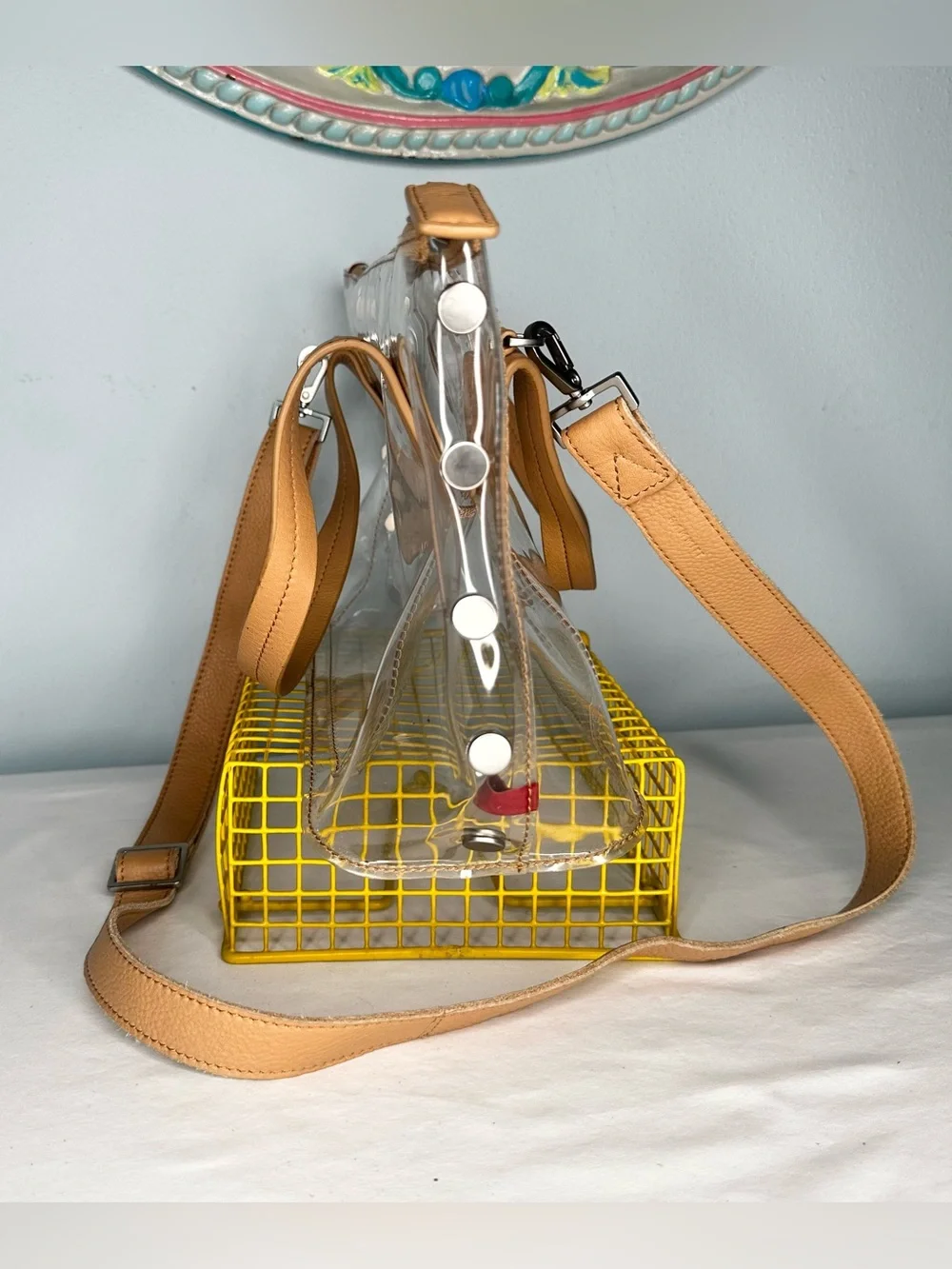 Hammitt Addie Medium Clear Tote Crossbody